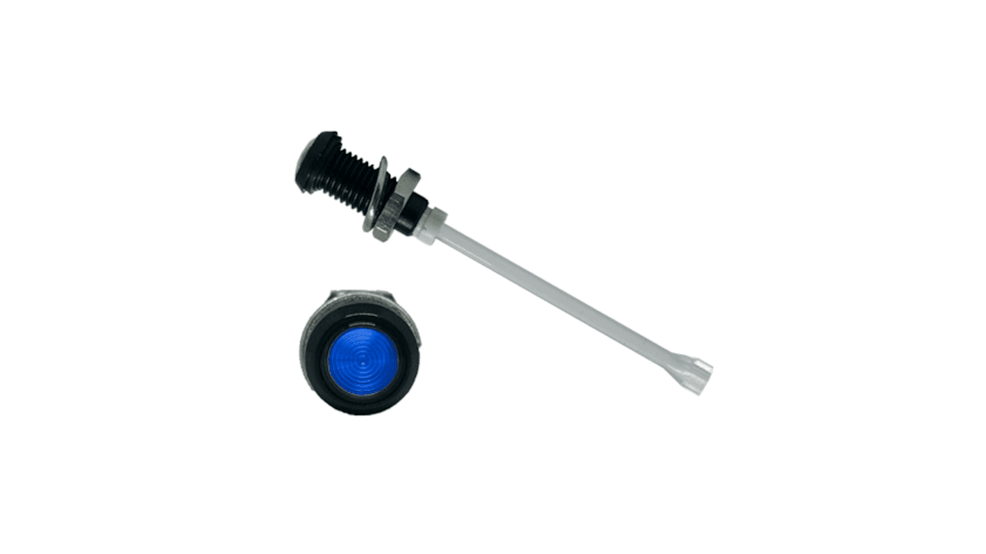 Światłowód do LED, sztywny, Pionowy, dł. 47.8mm, Bivar