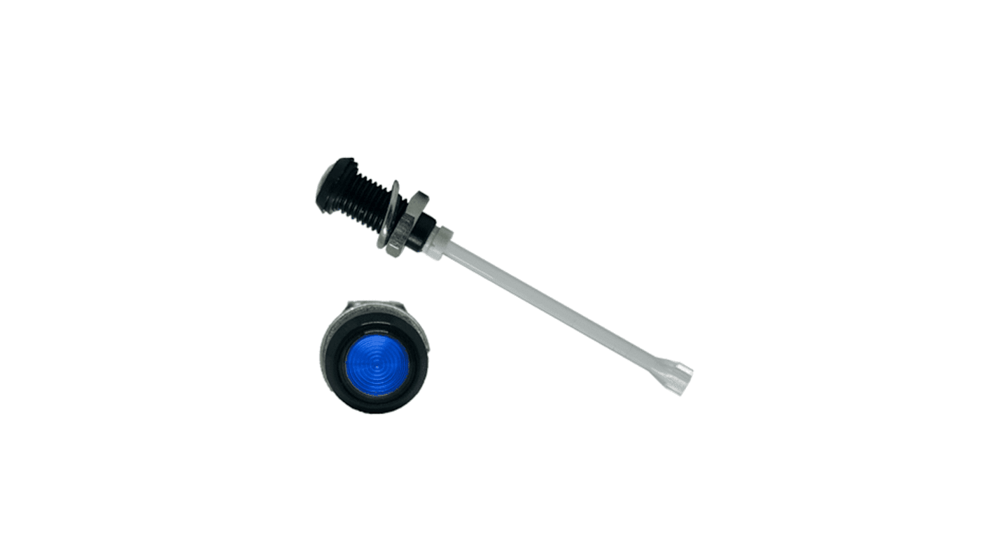 Światłowód do LED, sztywny, Pionowy, dł. 54.2mm, Bivar