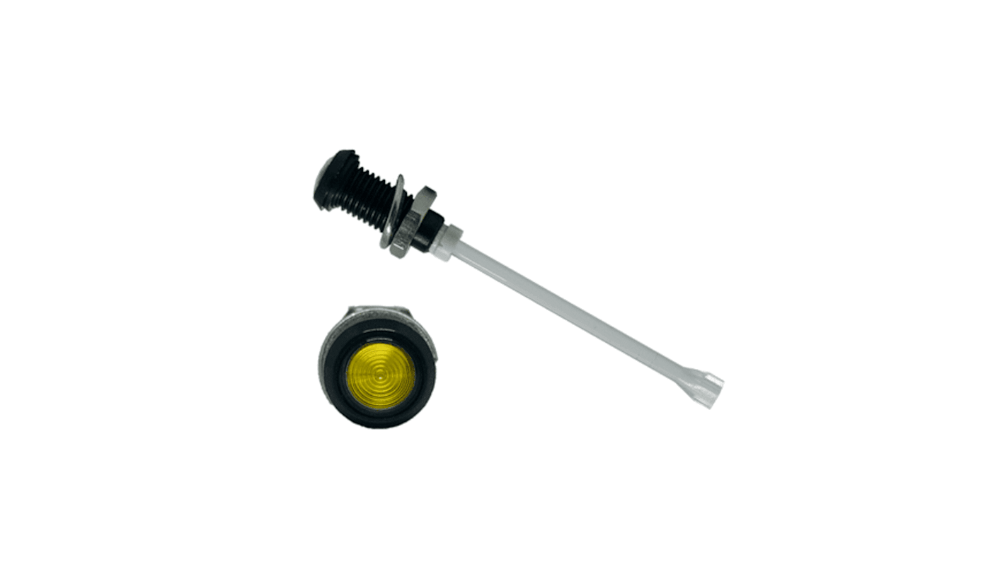 Tubo luminoso a LED Bivar 54.2mm, Giallo