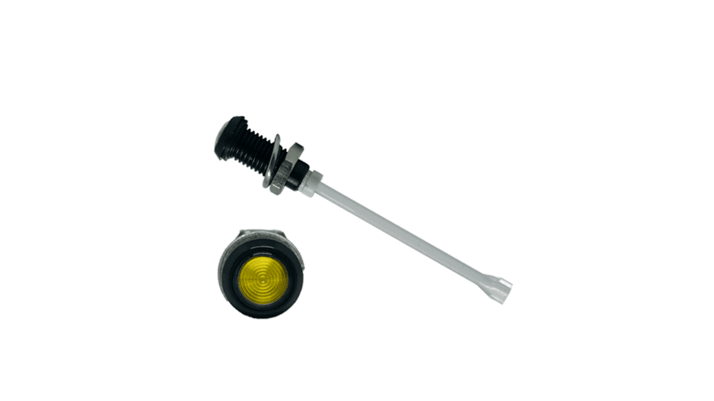 Światłowód do LED, sztywny, Pionowy, dł. 54.8mm, Bivar