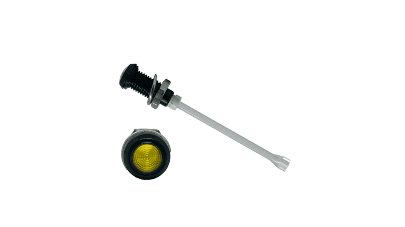 Światłowód do LED, sztywny, Pionowy, dł. 23mm, Bivar