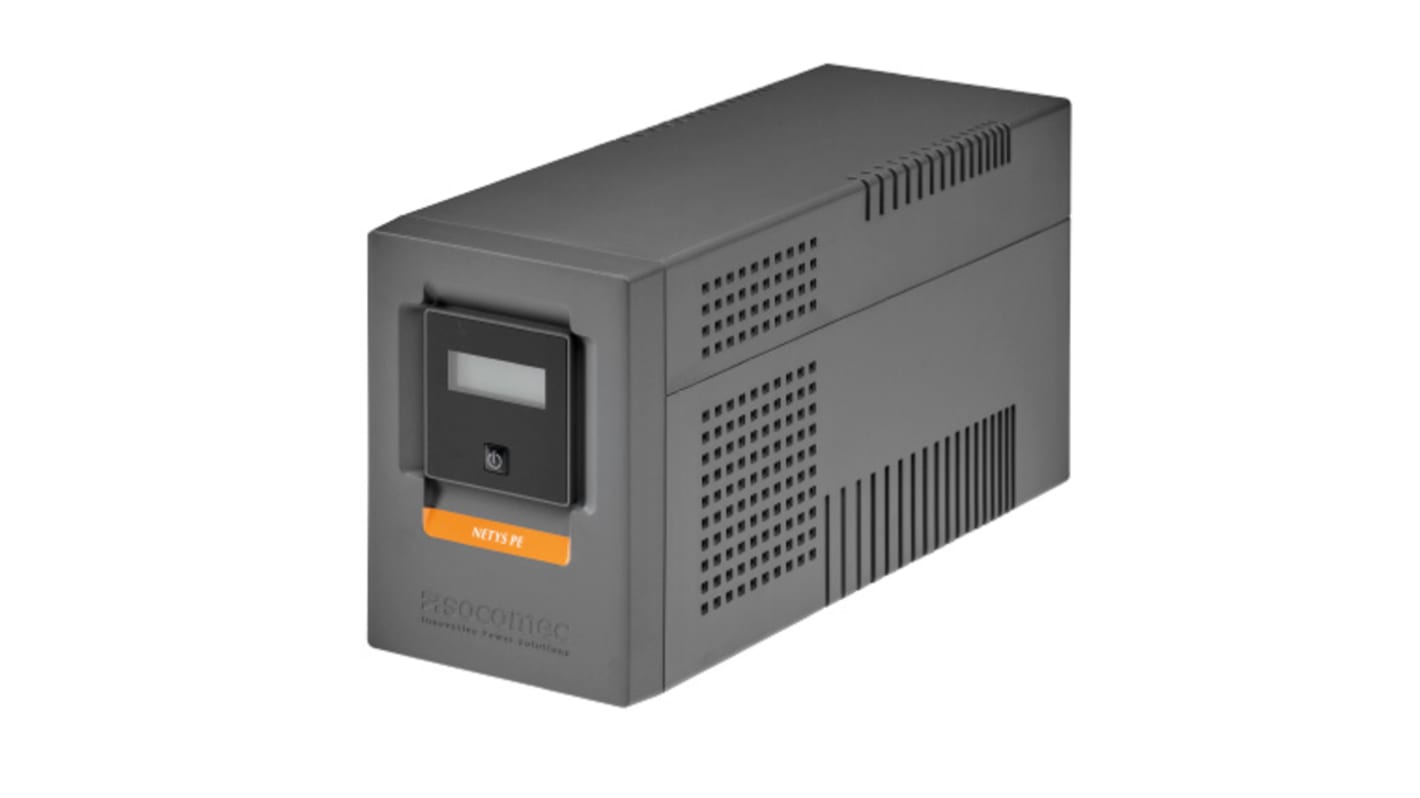 Socomec 230V Input Stand Alone Uninterruptible Power Supply, 1500VA (900W), NETYS PE