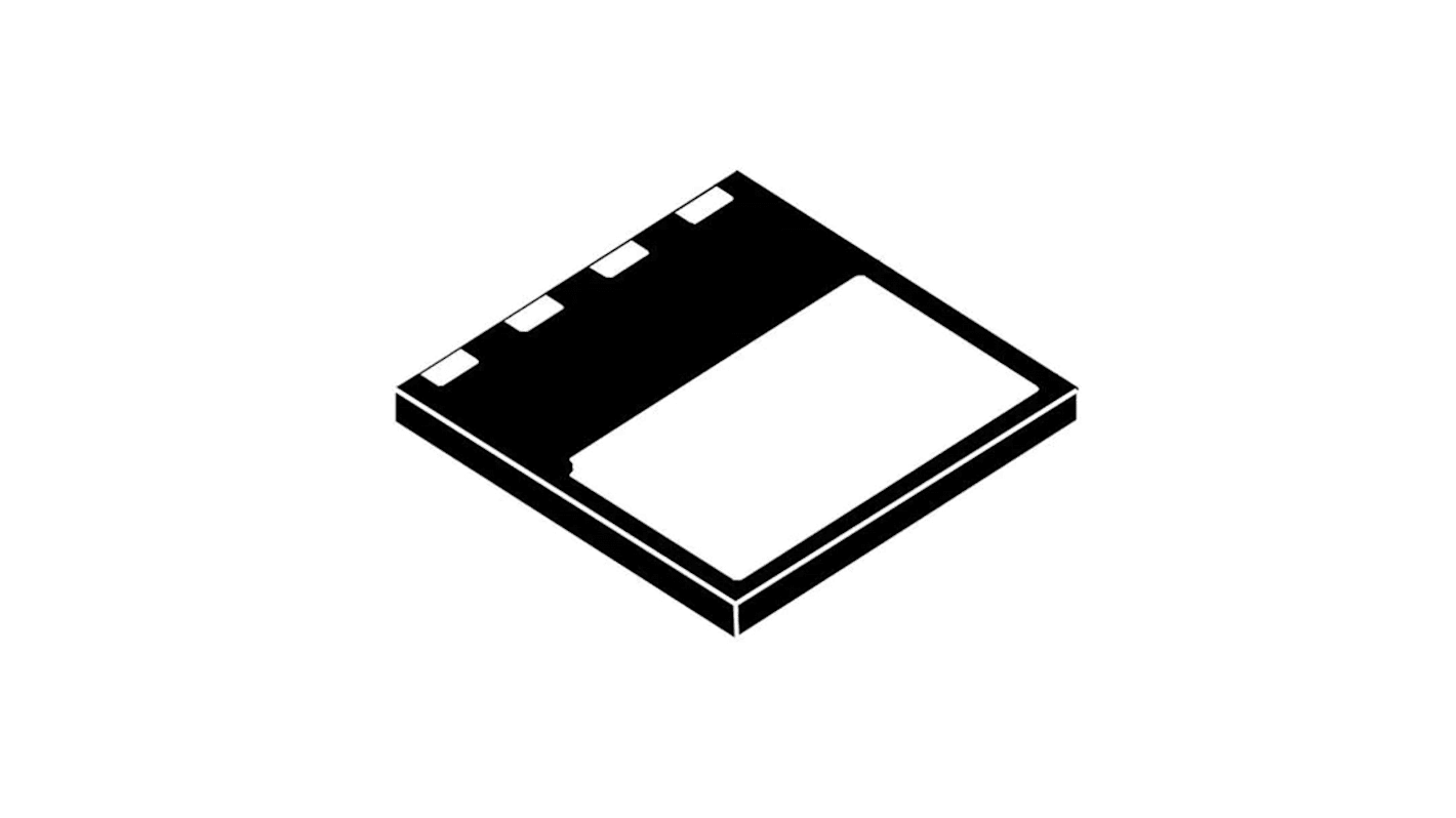 MOSFET STMicroelectronics STL24N60M2, VDSS 600 V, ID 18 A, PowerFLAT 8 x 8 HV de 5 pines