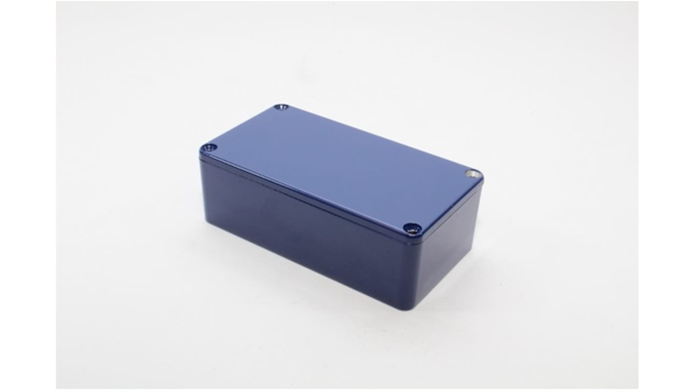 Hammond 1590 Series Die Cast Aluminium Enclosure, IP54, 113 x 113 x 38mm