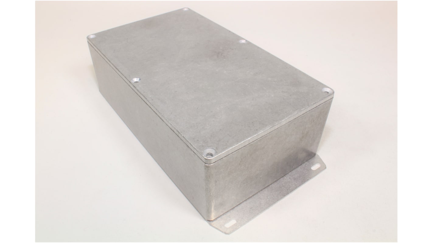 Hammond 1590 Series Die Cast Aluminium Enclosure, IP54, Flanged, 192 x 192 x 61mm