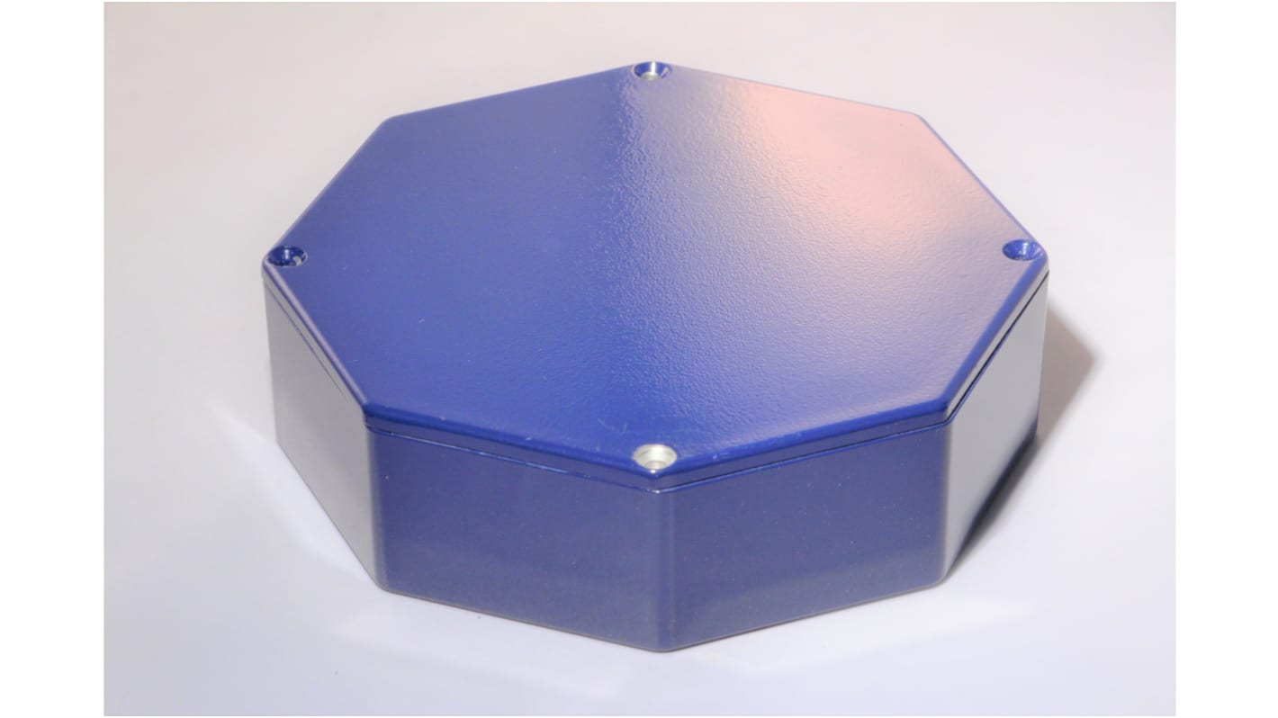 Hammond 1590 Series Die Cast Aluminium Enclosure, IP54, 133 x 133 x 36mm