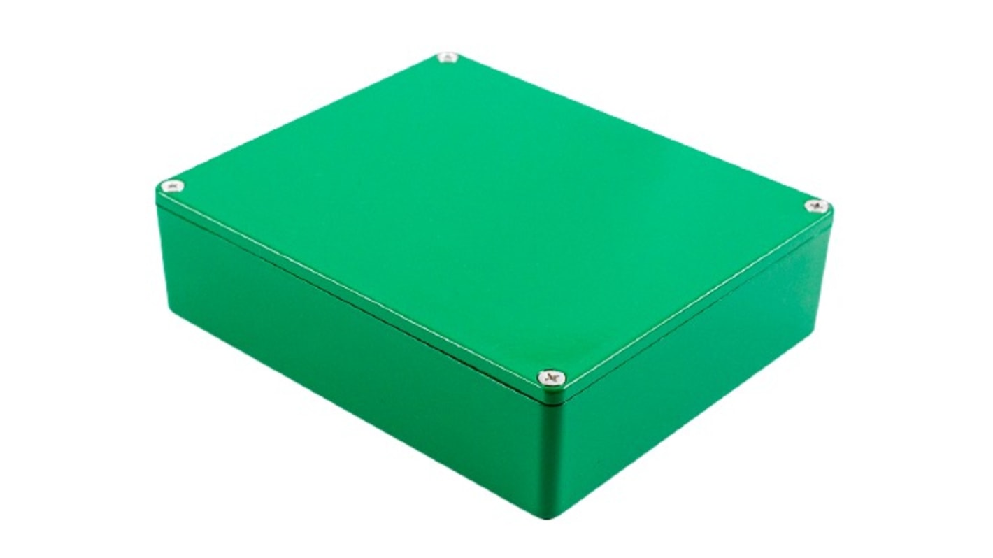Hammond 1590 Series Die Cast Aluminium Enclosure, IP54, 145 x 121 x 39mm
