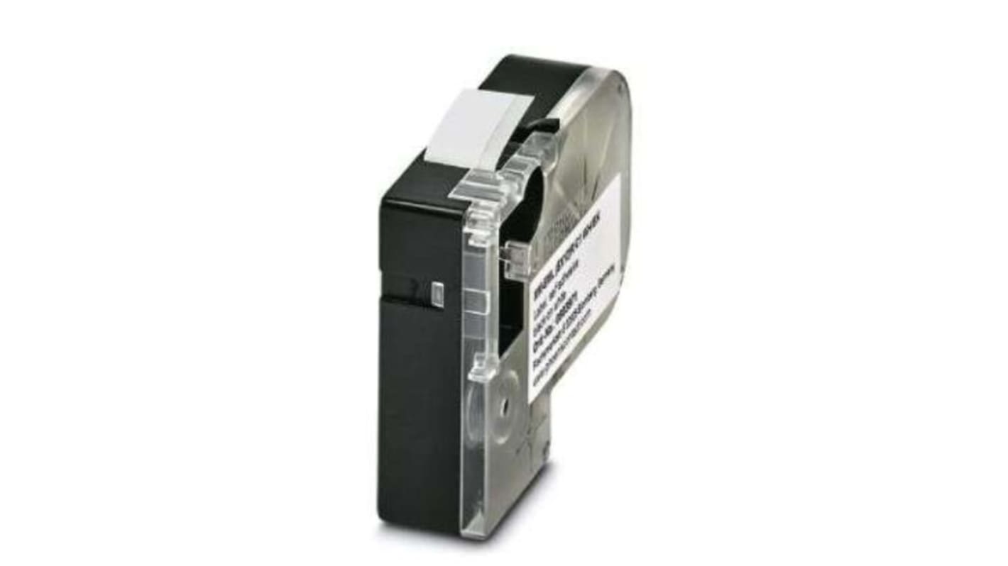 Phoenix Contact MM-EML (EX12)R C1 WH/BK Cable Labels, 8 m Length