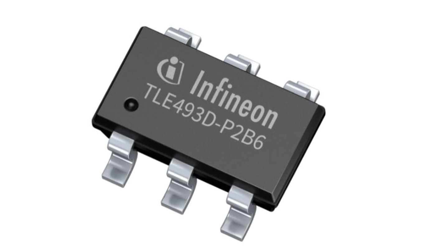 Sensore di posizione Infineon, 3-assi, I2C, 6 pin, PG-TSOP6-6-8, Montaggio superficiale