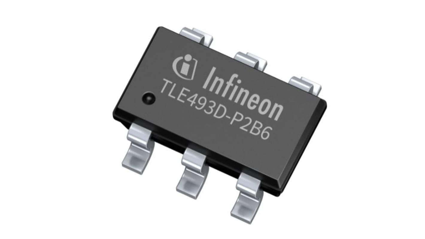 Sensore di posizione Infineon, 3-assi, I2C, 6 pin, PG-TSOP6-6-8, Montaggio superficiale