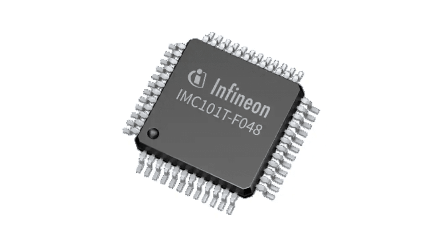 Infineon IMC101TF048XUMA1, AC Motor, Permanent Magnet Motor Motor Driver IC 48-Pin, LQFP-48