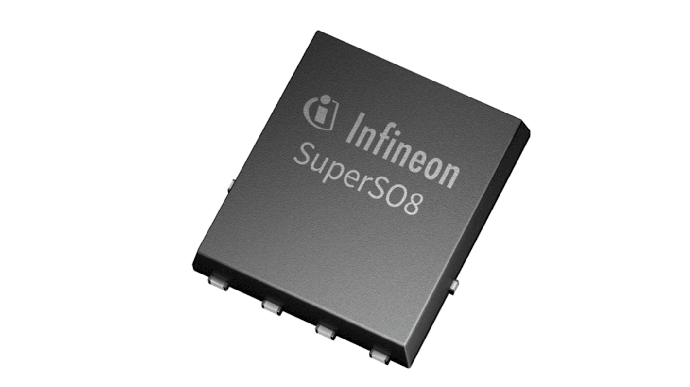 Infineon OptiMOS™ N-Channel MOSFET, 288 A, 60 V, 8-Pin SuperSO8 5 x 6 ISC011N06LM5ATMA1