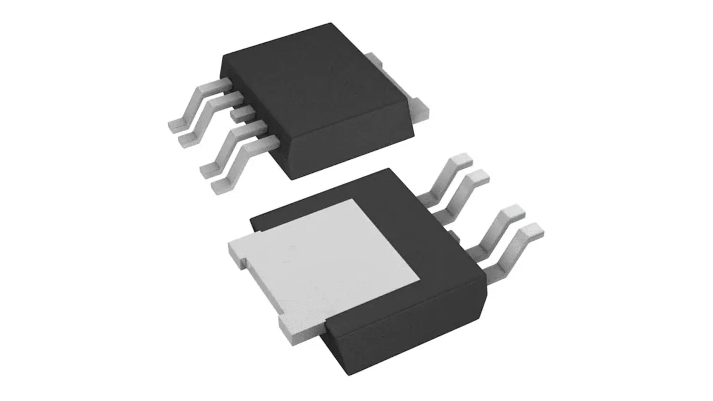 onsemi LDO稳压芯片, 5 V输出, 150mA最大输出, 单路输出, DPAK-5., 5针