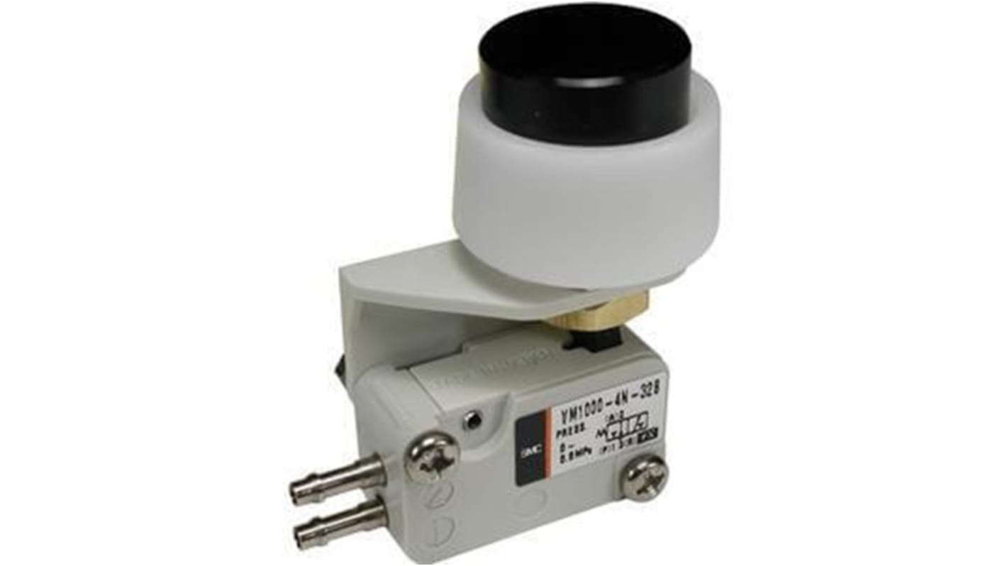 SMC Basic 3/2 Mechanical Valve VM1000 Series, 2.5mm, III B