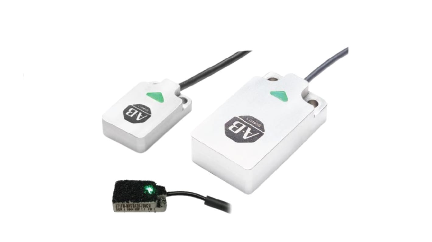Rs-Online Sensore di prossimità rettangolare Allen Bradley rilevamento 10 mm 24 → 30 V dc