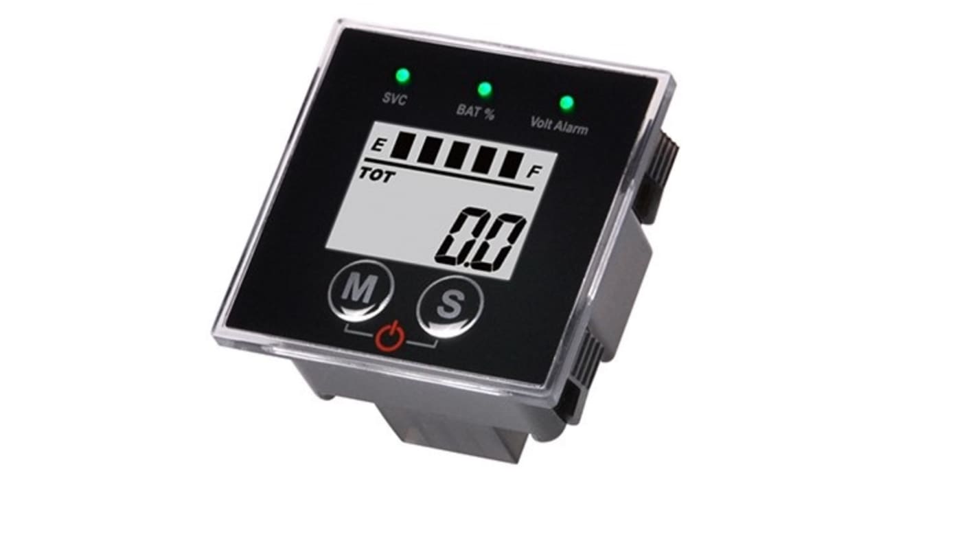 RS PRO Digital Voltmeter DC, LED Display 5-Digits 1%