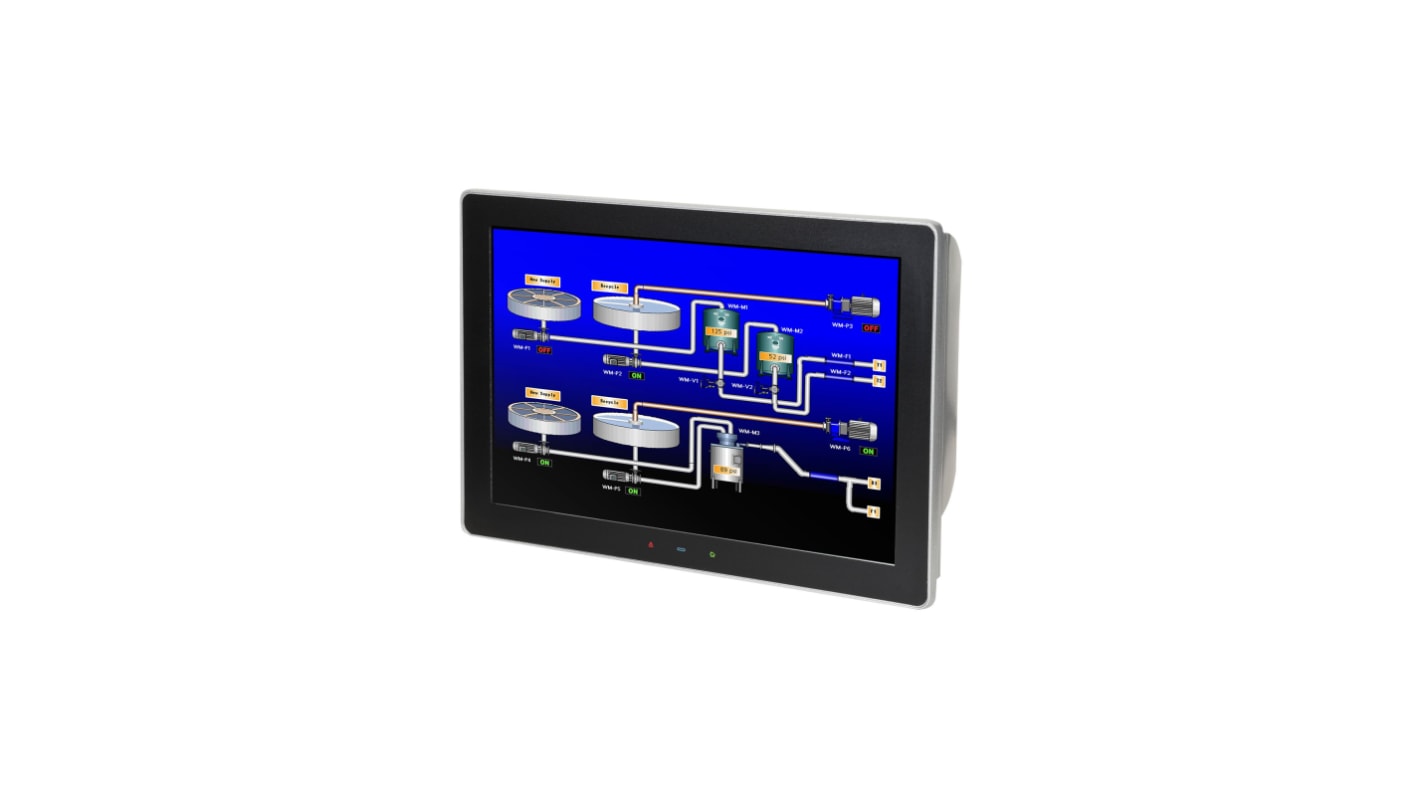 Display HMI touch screen Red Lion, HMI, 12 poll., serie Grafite, display TFT