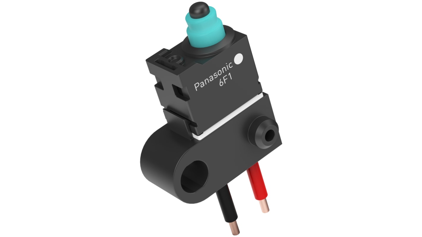 Mikroprzełącznik błyskawiczny z trzpieniem Panasonic SPST IP67