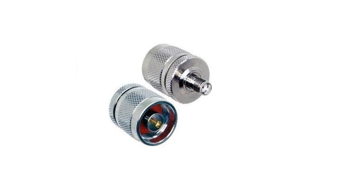 Koaxiális adapter Egyenes, Female → Férfi, 0 → 11GHz