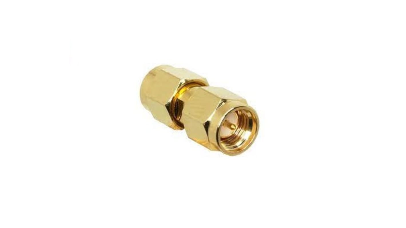 Koaxiális adapter Egyenes, Férfi → Férfi, 0 → 18GHz