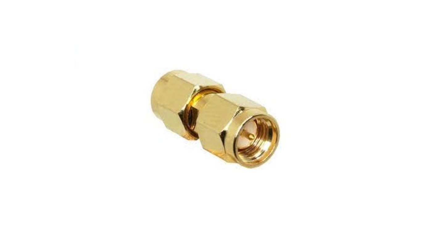 Adaptador coaxial Linx ADP-SMAM-SMAM-G, Macho Recto SMA a Macho SMA, 0 → 18GHz