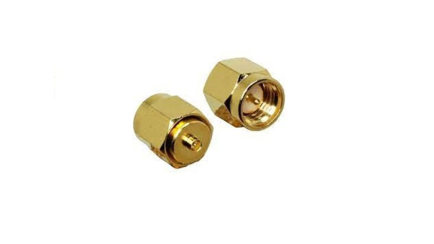 Koaxiális adapter Egyenes, Férfi → Férfi, 0 → 6GHz