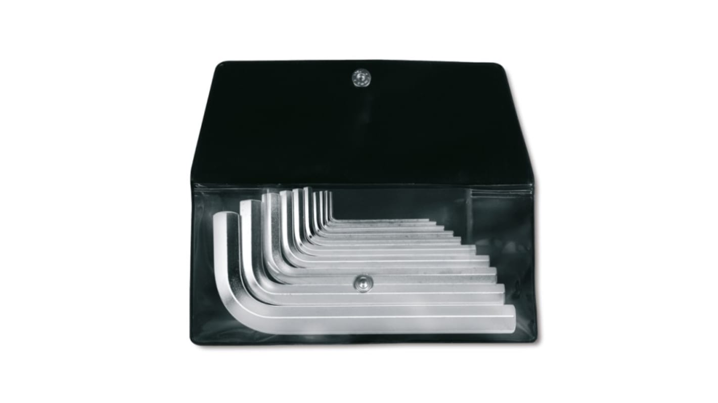 BETA 10 piece L Shape Metric Hex Key Set, 1.5mm