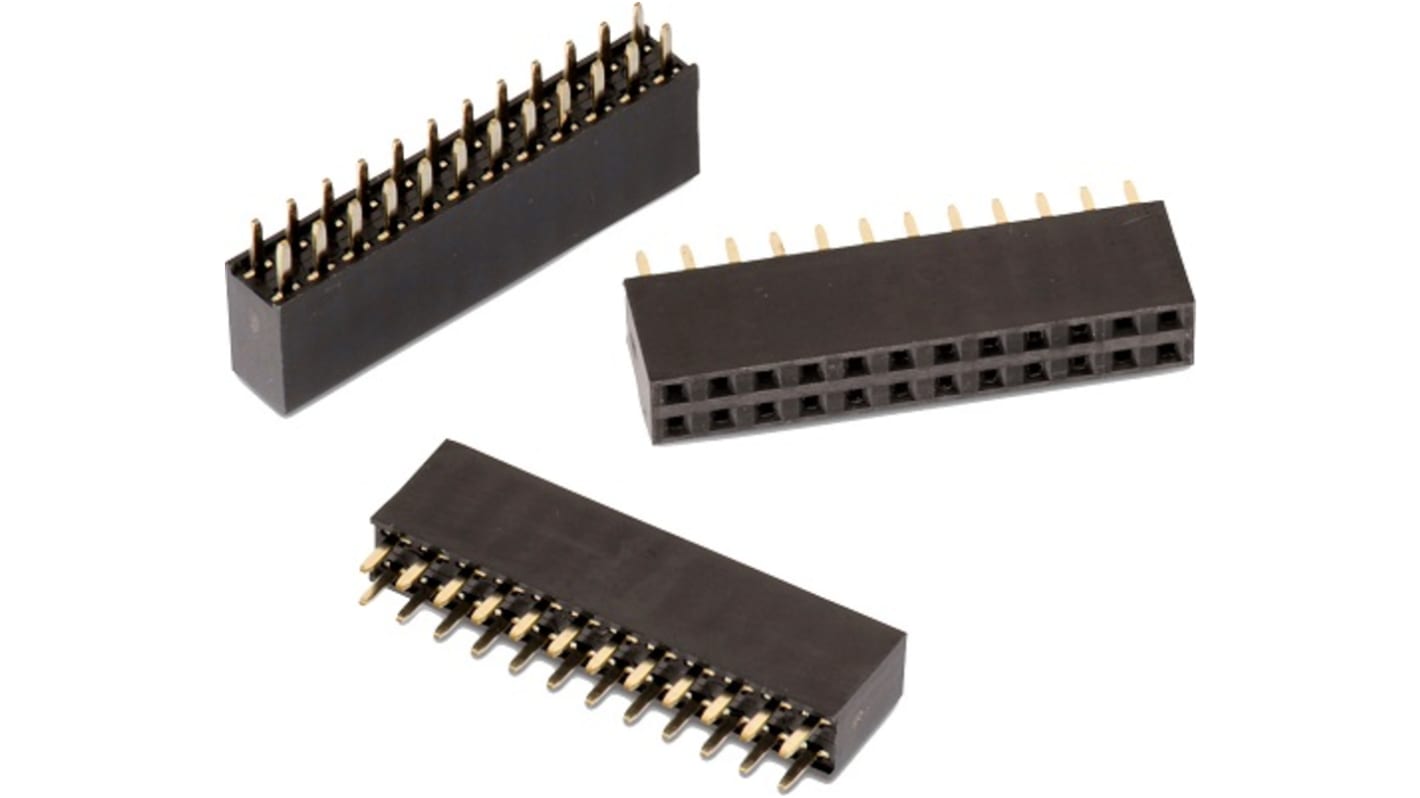 Gniazdo PCB 36 -pinowe 2 -rzędowe raster: 2.54mm Proste