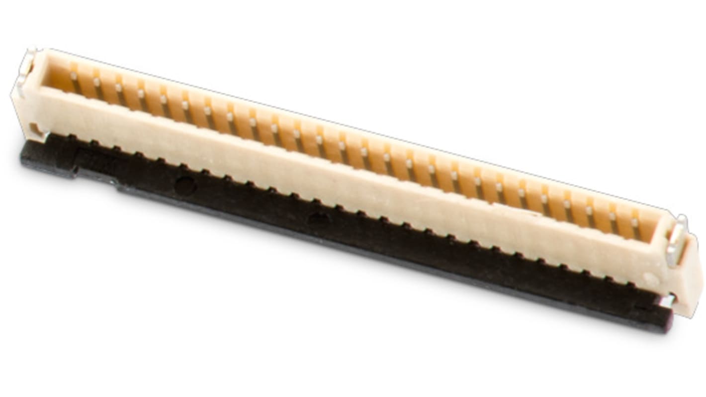 Wurth Elektronik FPC连接器, 母座, 36p, 0.5mm间距, SMT安装, 水平, WR-FPC系列