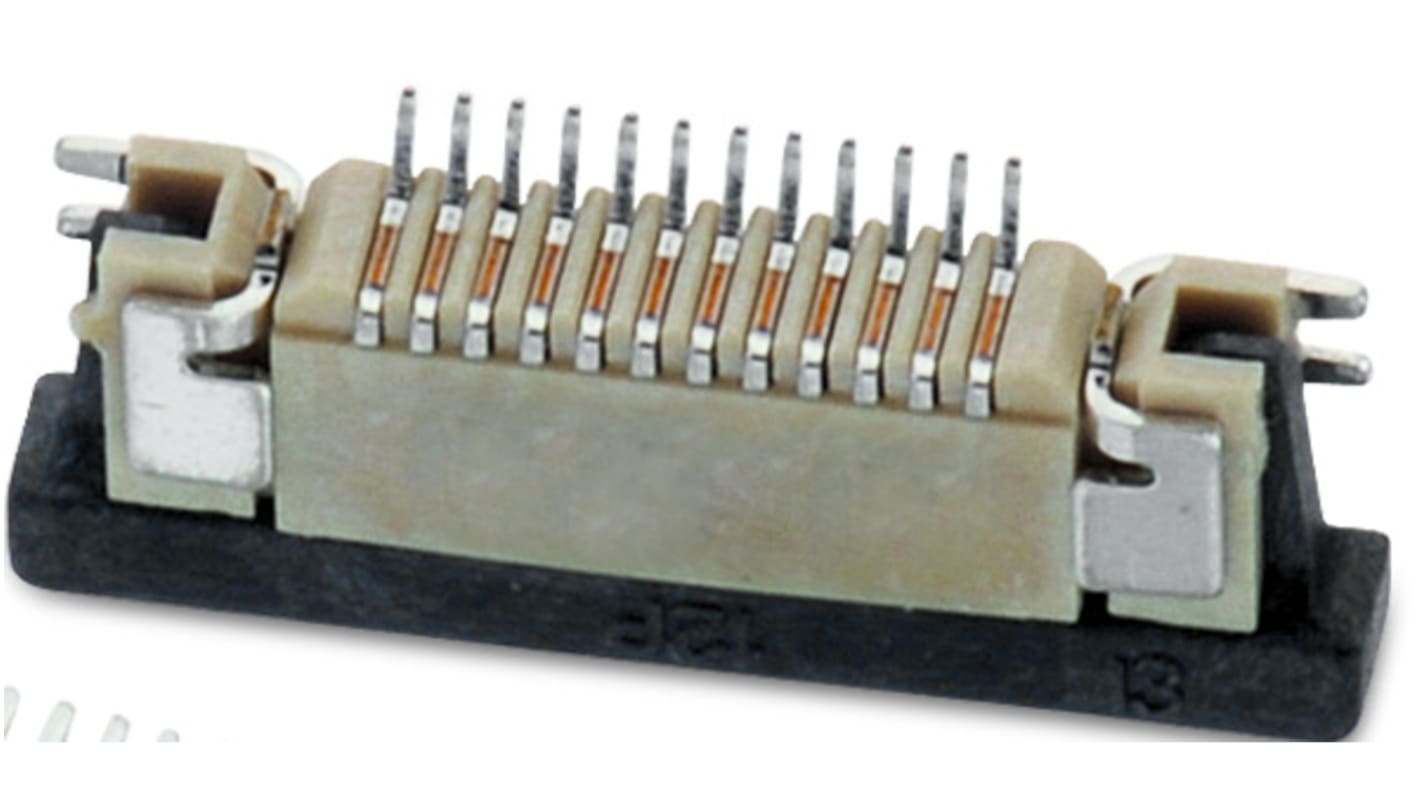 Wurth Elektronik WR-FPC, SMD FPC-Steckverbinder, Buchse, 44-polig, Raster 0.5mm