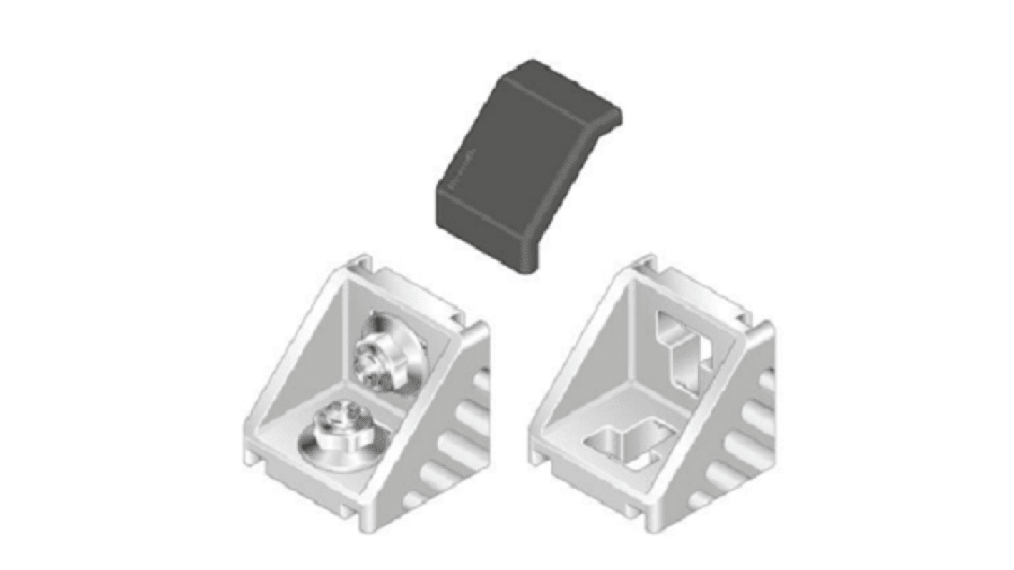 Bosch Rexroth 接続部品 M8 アングルブラケット アルミダイキャスト