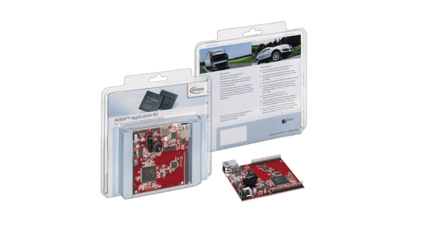 インフィニオン マイクロコントローラ開発キット, 評価ボード, KIT-AURIX-TC224-TFT, KITAURIXTC224TFTTOBO1