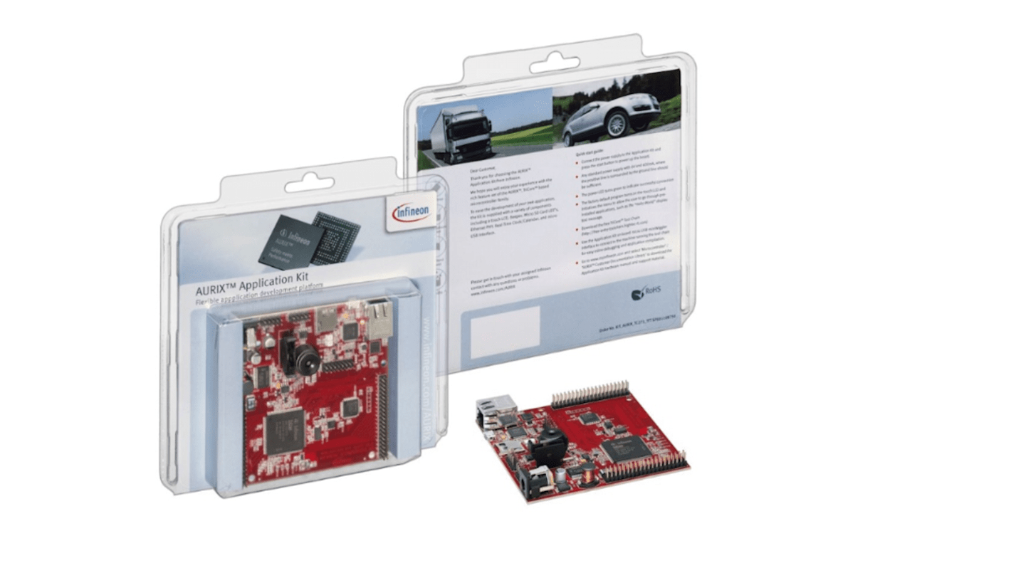 32-bit AURIX multi-core TriCore单片机开发板, TriCore内核, KIT-AURIX-TC237-TFT