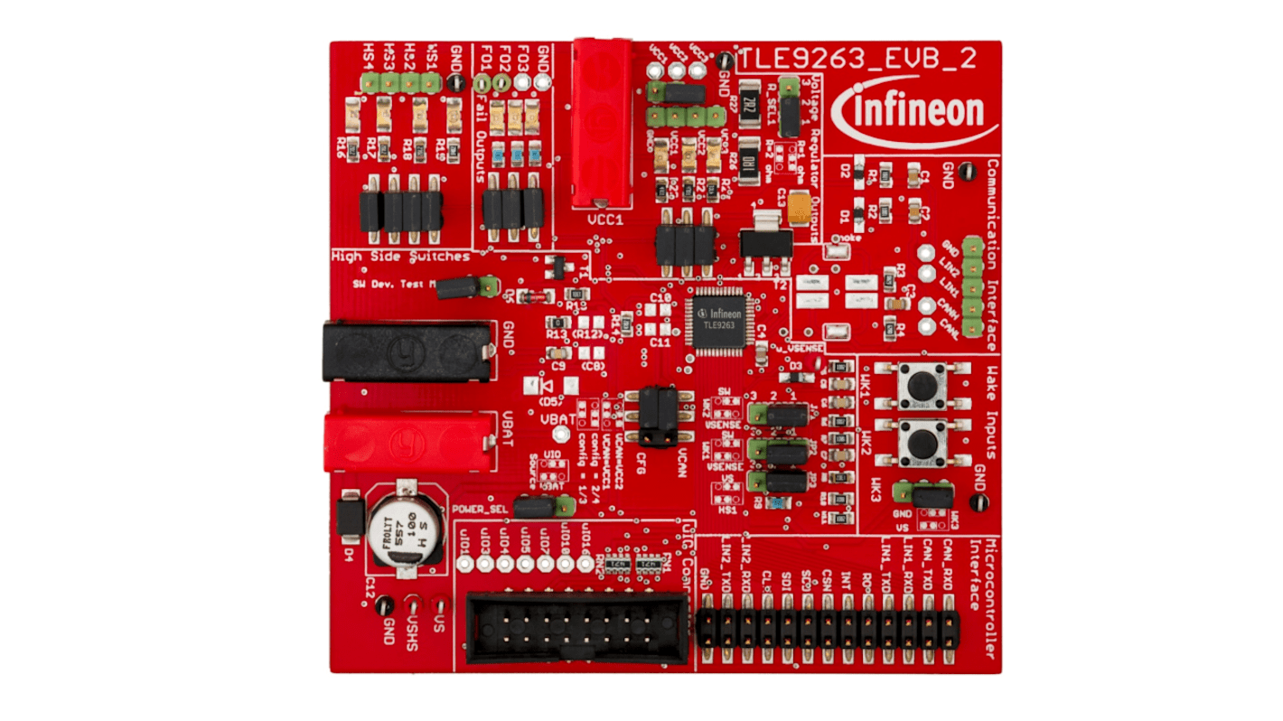 Carte de démonstration Infineon MID-RANGE SBC V33 board