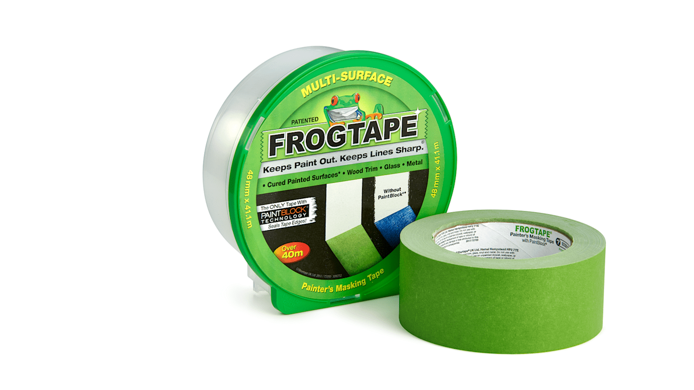 Taśma maskująca FROGTAPE szerokość: 48mm Papierowe Zielony