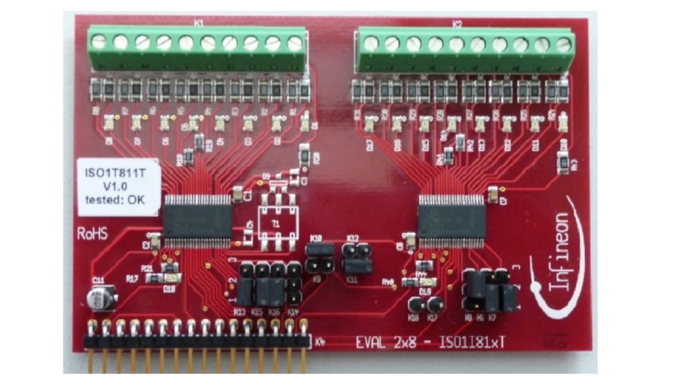 インフィニオン 評価ボード, 評価ボード, 負荷スイッチ, PLC 用, EVALISO1I811TTOBO1