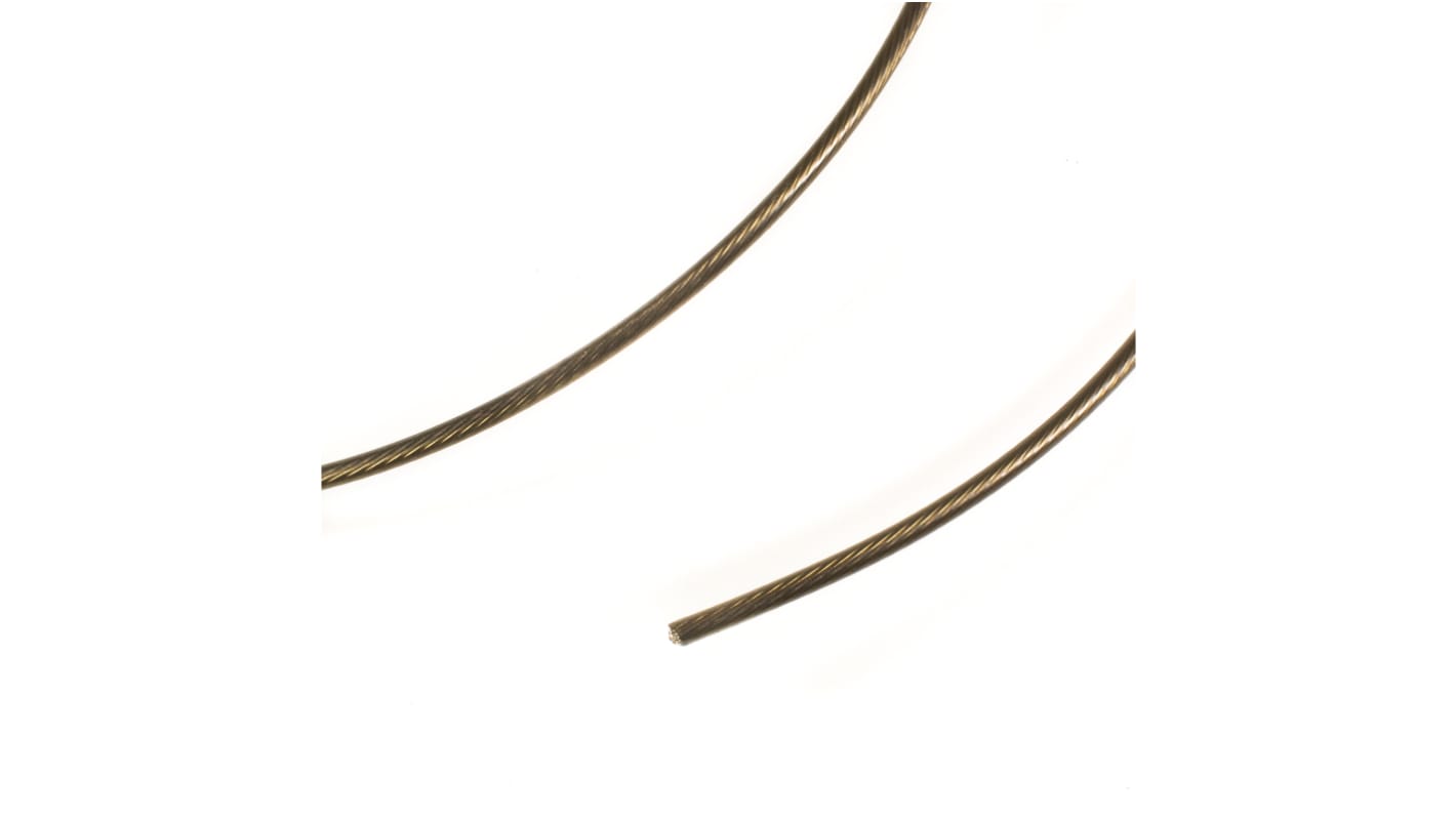 Alpha Wire Hook-up Wire Specialty Series Black 0.963 mm² Hook Up Wire, 18 AWG, 19/0.25 mm, 300m, PFA Insulation, 2618