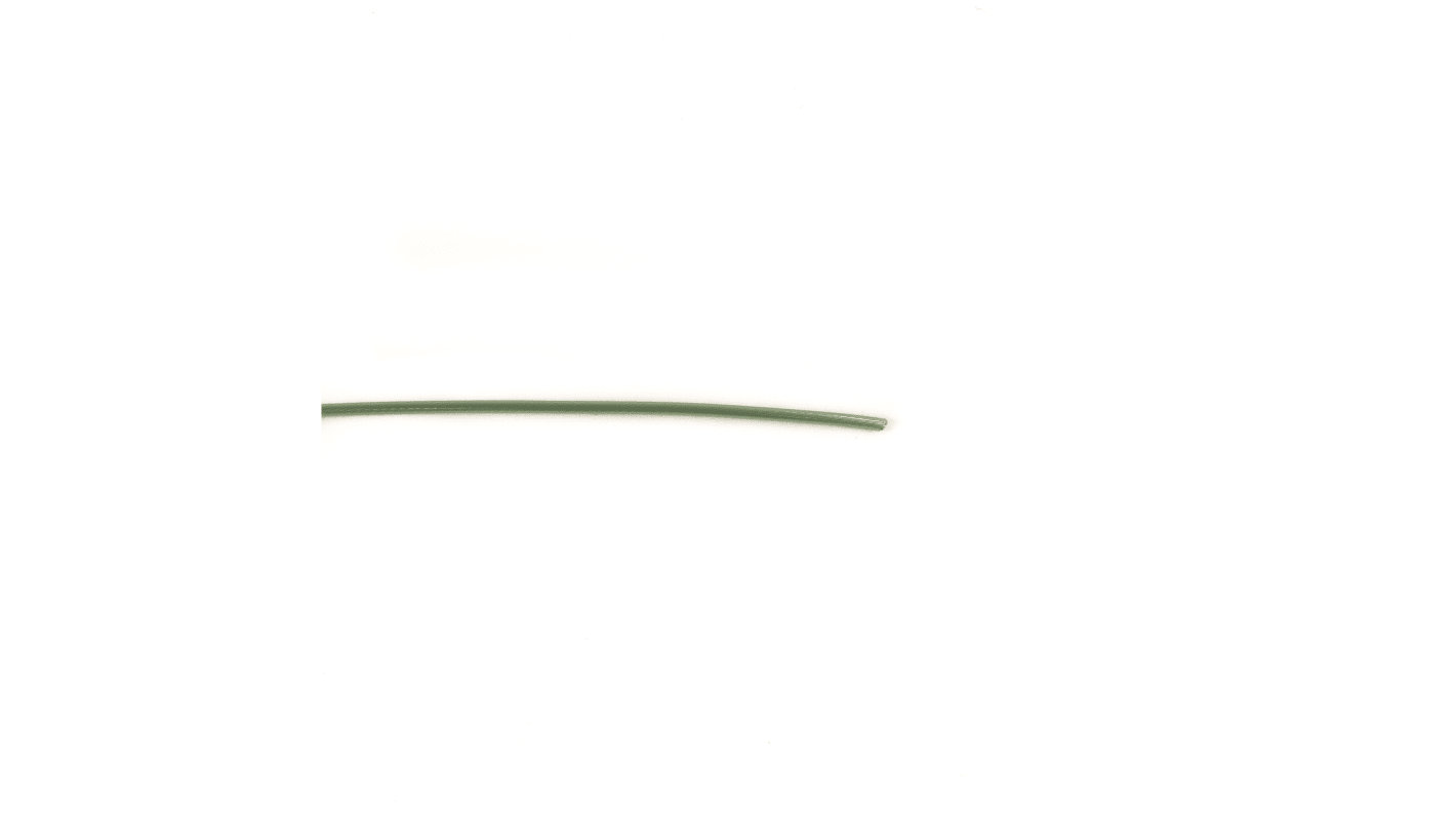 Alpha Wire Hook-up Wire Specialty Series Green 0.963 mm² Hook Up Wire, 18 AWG, 19/0.25 mm, 300m, PFA Insulation, 2618