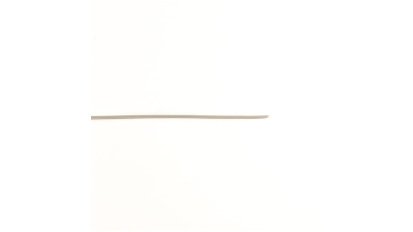Alpha Wire Hook-up Wire Specialty Series White 0.616 mm² Hook Up Wire, 20 AWG, 19/0.20 mm, 300m, PFA Insulation, 2620