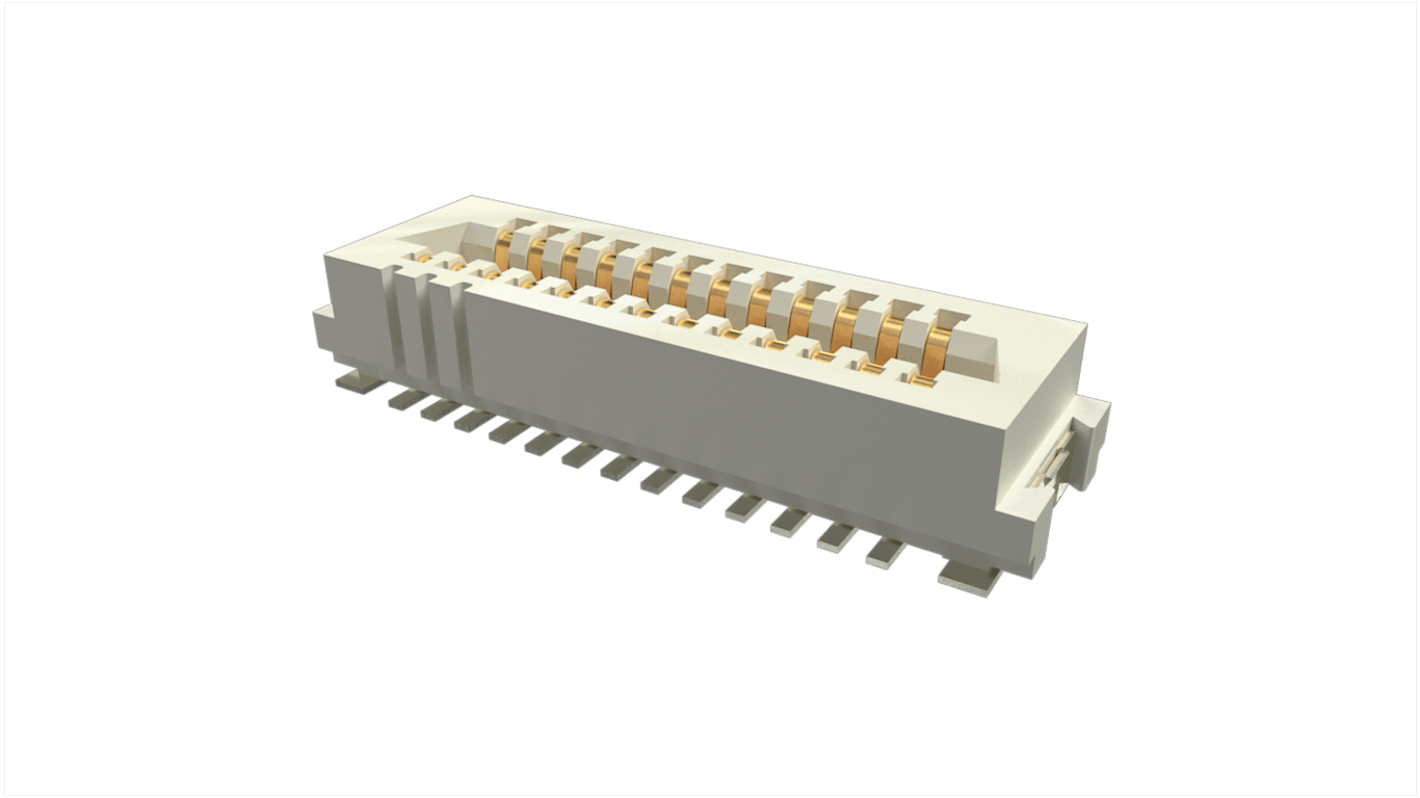 Gniazdo PCB 25 -pinowe raster: 1mm Gniazdo Proste, Pionowy Montaż na płytce drukowanej