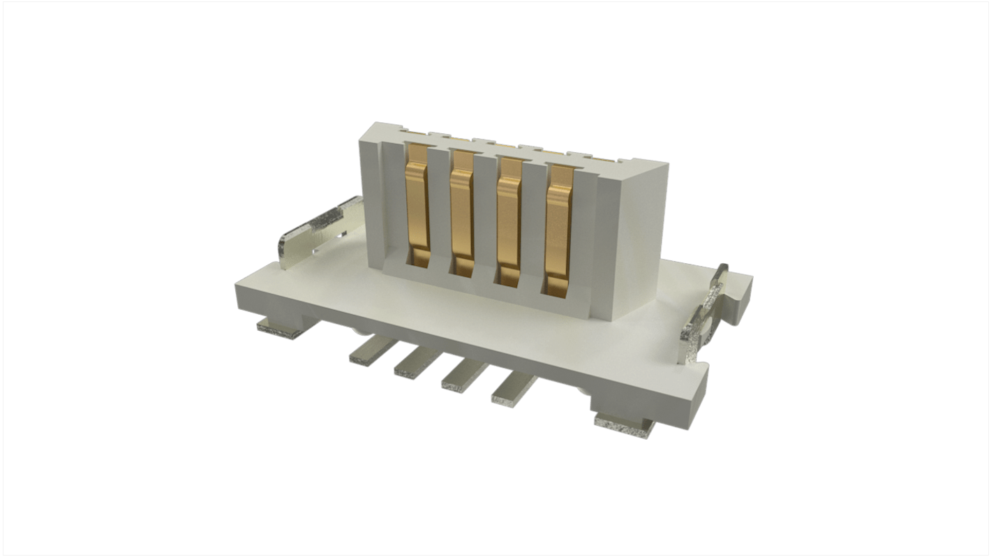 Amphenol ICC Conan Lite Series Straight, Vertical PCB Header, 9 Contact(s), 1.0mm Pitch, Shrouded