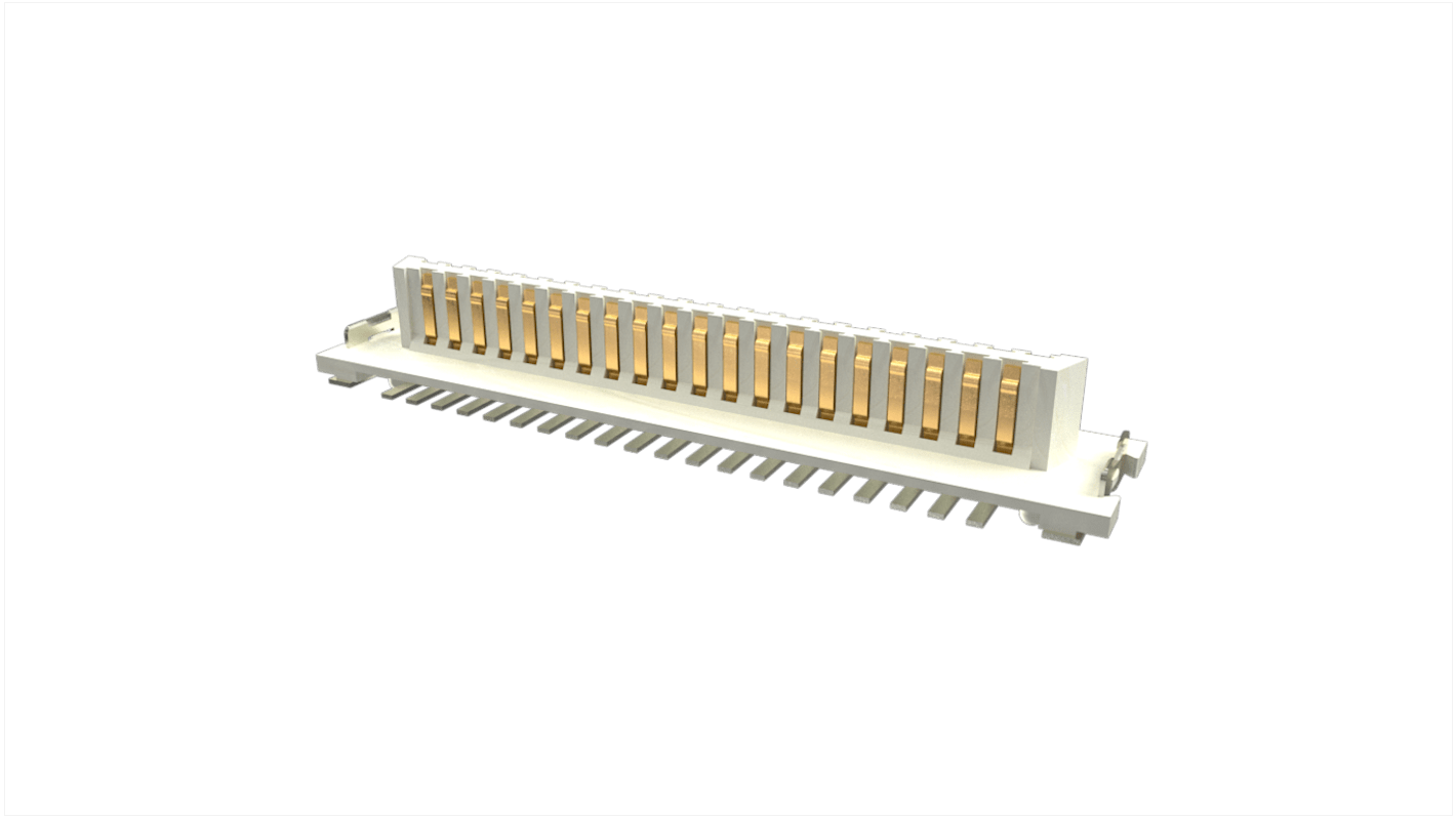 Gniazdo PCB 41 -pinowe raster: 1mm Złącze Proste, Pionowy Montaż na płytce drukowanej