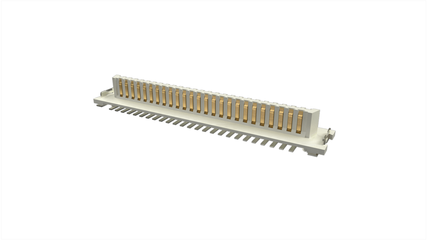 Amphenol Communications Solutions ストレート, 垂直 基板接続用ピンヘッダ 51極 1.0mm
