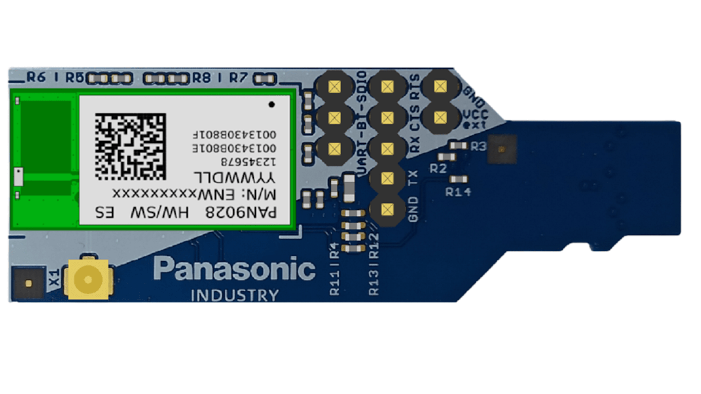 Zestaw ewaluacyjny z modułem WiFi ENWF9408AVEF, 2.4 GHz IEEE Std. 802.11 b/g, Szyfrowanie 802.11i AES, CCMP, GPIO,