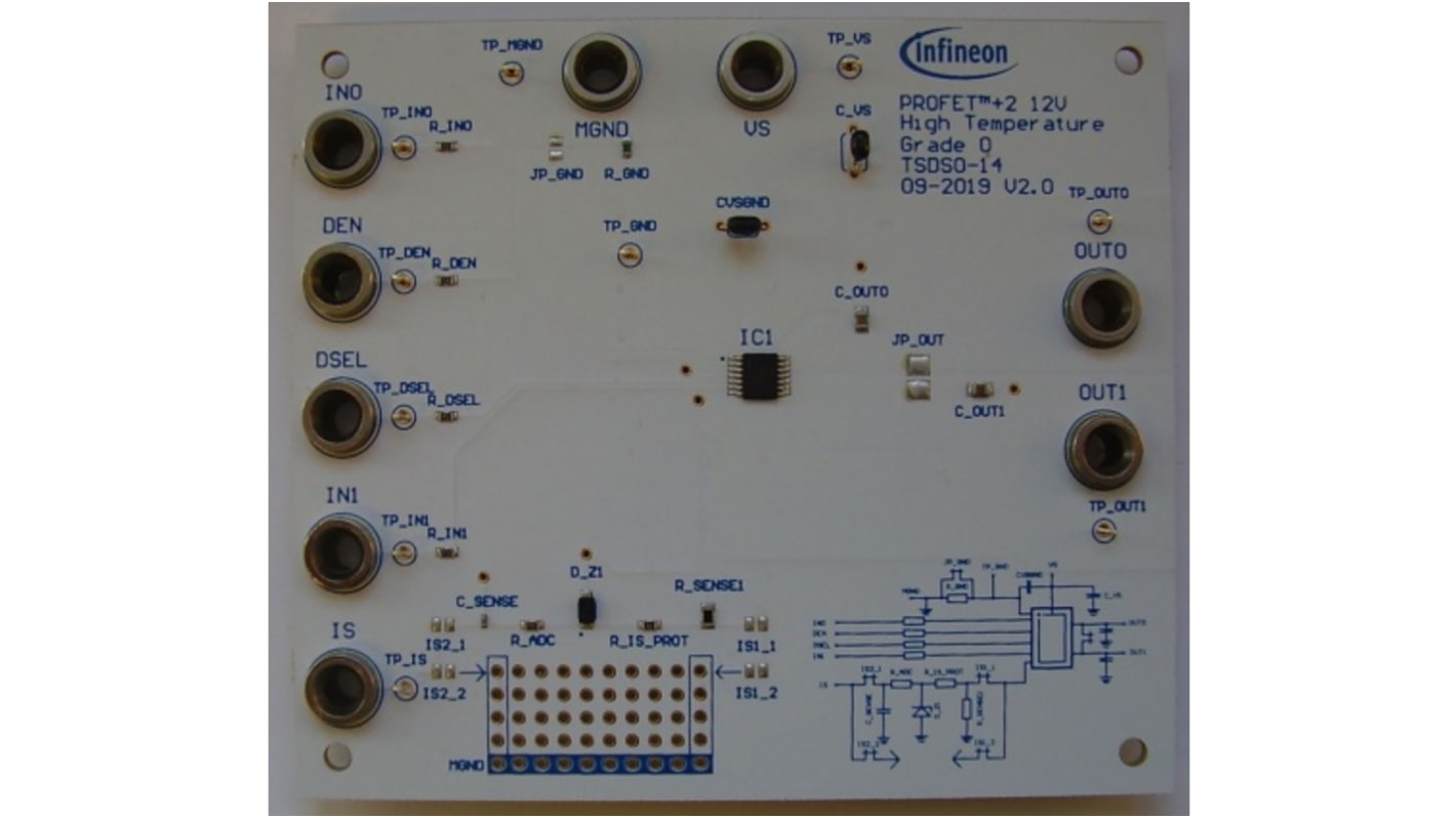 Infineon Development Board SHIELDBTS7080