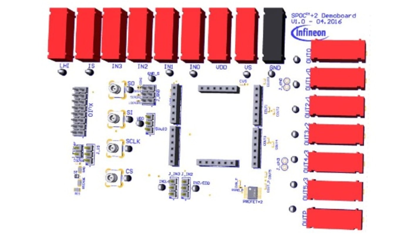 Infineon SPOC-2 MOTHERBOARD Power Management for SPOC 2 Daughterboard