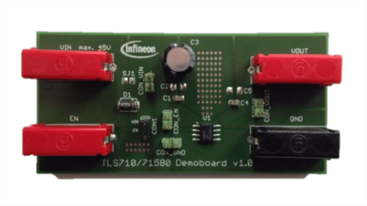 Infineon TLS710B0EJ V50 BOARD LDO Voltage Regulator for TLS710/715B0 Linear Voltage Regulator for 100mA LDO