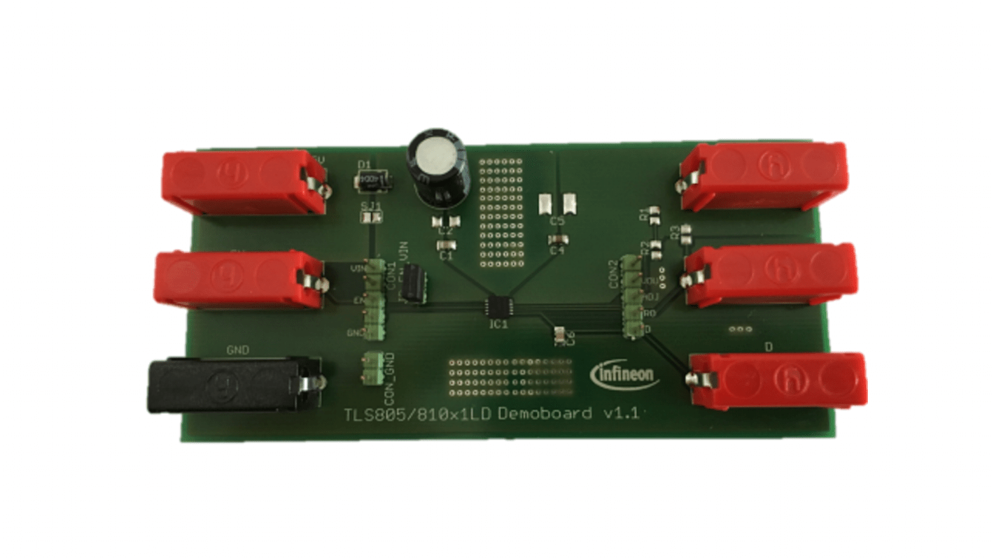 Infineon TLS805B1LDV50 BOARD LDO Voltage Regulator for TLS805/TLS810 Linear Voltage Regulator for Low Quiescent Current