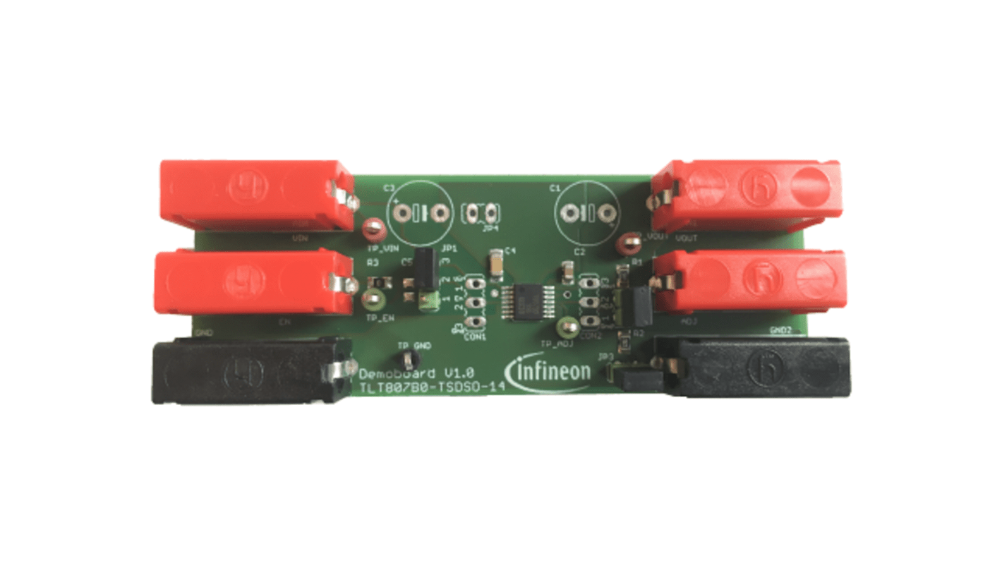 Infineon TLT807B0EPV BOARD, LDO电压调节器 评估测试板, TLT807B0EPV Linear Voltage Regulator芯片