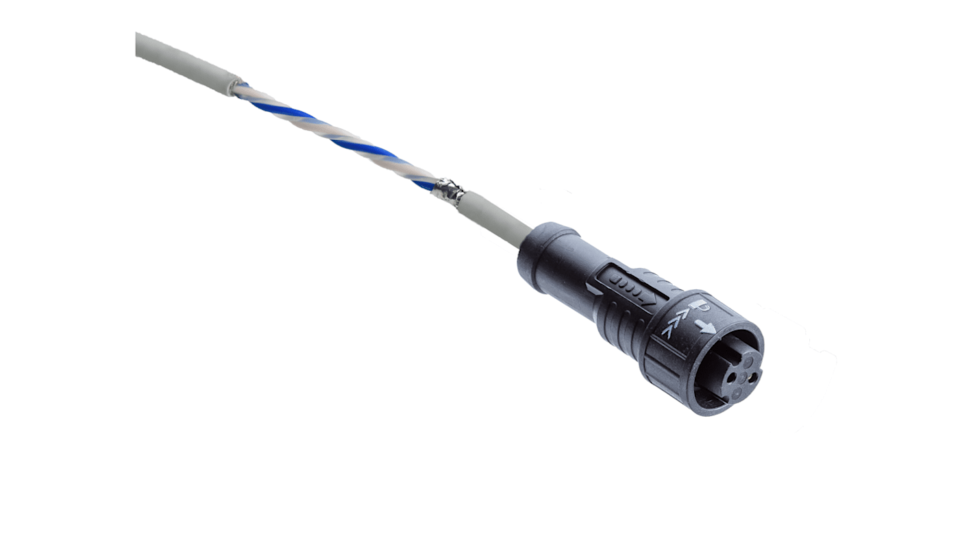 Amphenol Industrial Sensor Actuator Cable, 2m